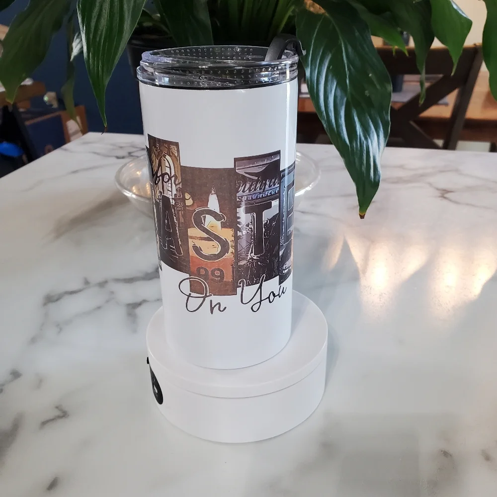Wasted on You 4 in 1 Can Cooler 14oz Tumbler 🎉sale